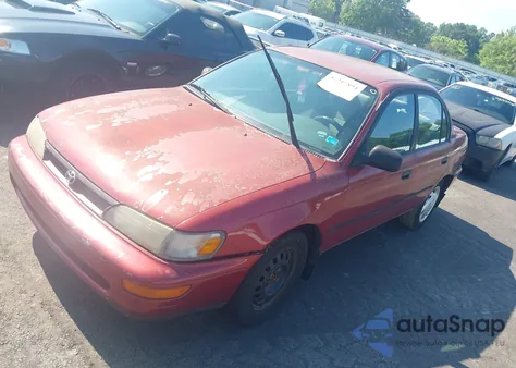 1995 Toyota Corolla Le/Dx from USA, damaged, VIN 1NXAE09B1SZ340422
